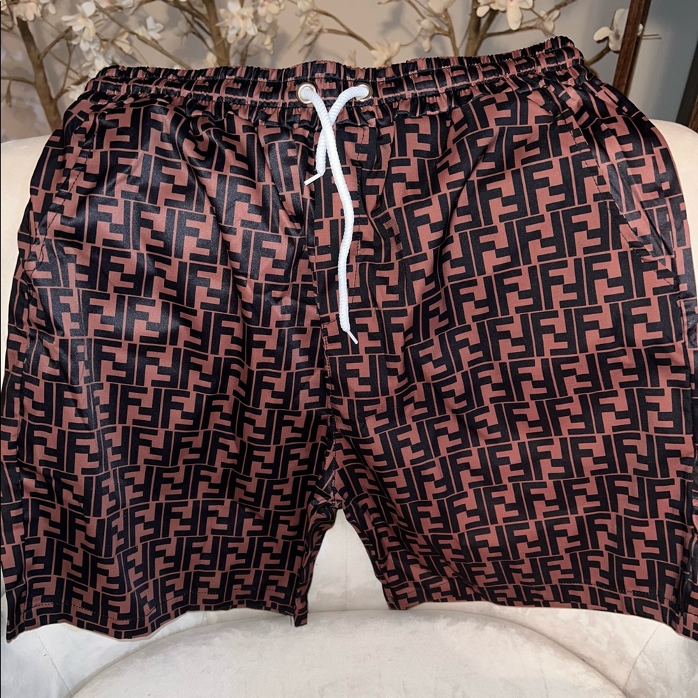 Men FF Inspired Swim Shorts. Size Medium. Fit Small/Medium. Brand New Never Worn